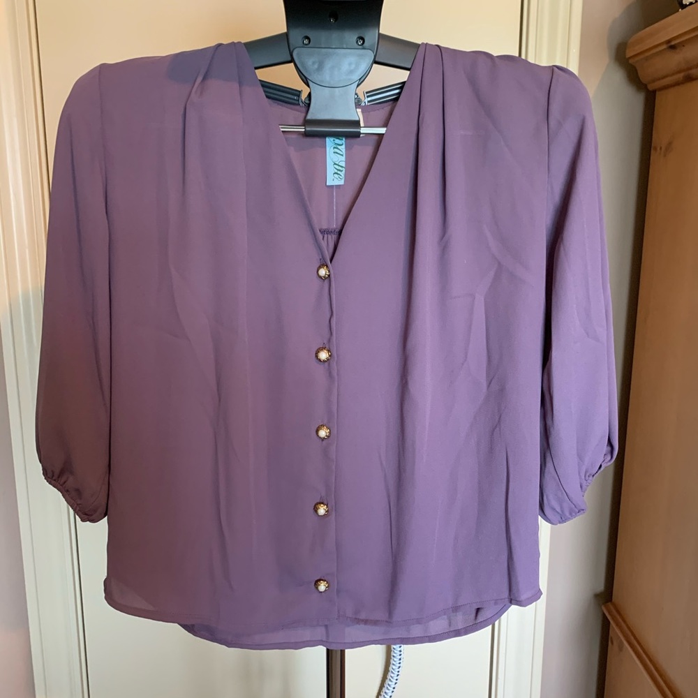 Dina Be button down blouse